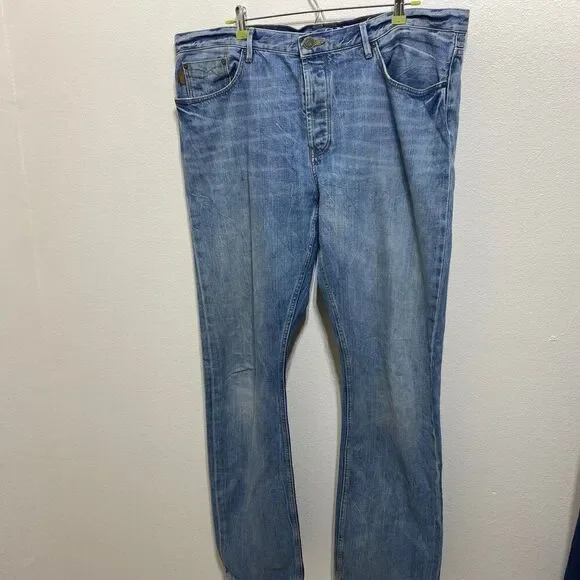 BURBERRY BRIT Men's Steadman SLIM Denim Jeans Button Fly 40
