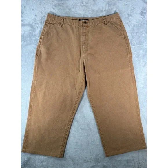 Walls FR Pants Mens 44x26 Brown Flame Resistant Canvas Duck Carpenter Workwear