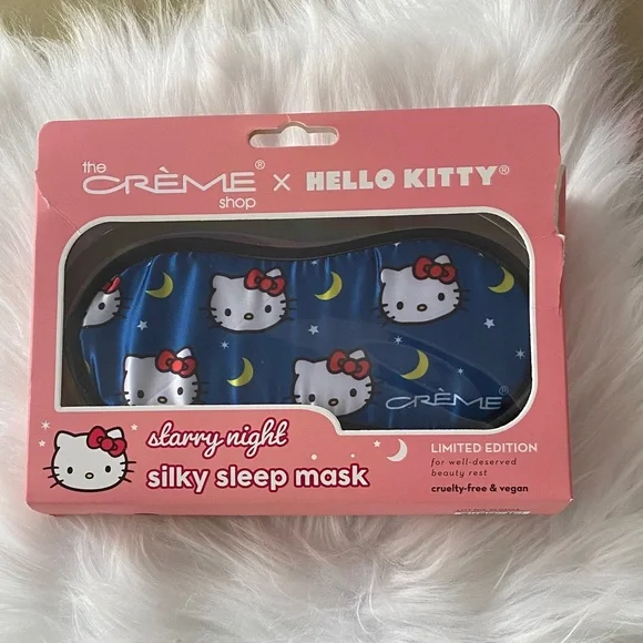 Crème x Hello Kitty Starry Night Silky Sleep Mask - New in box