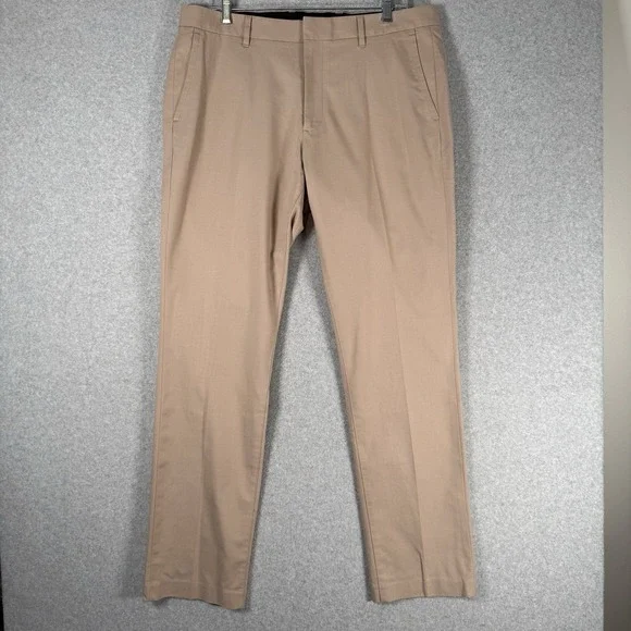 Bonobos mens 35x32 YD weekday warrior pants tan friday trouser