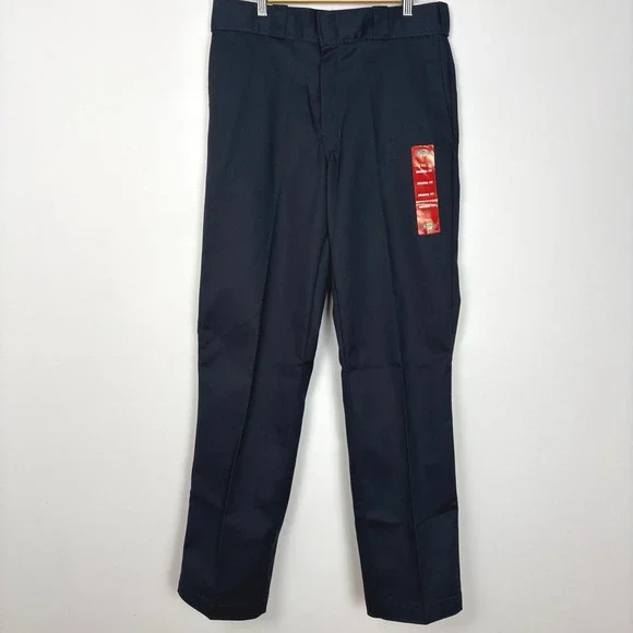 Dickies Mens 874 Original Fit Flex Work Pants Size 32x32 Navy Uniform Gorpcore