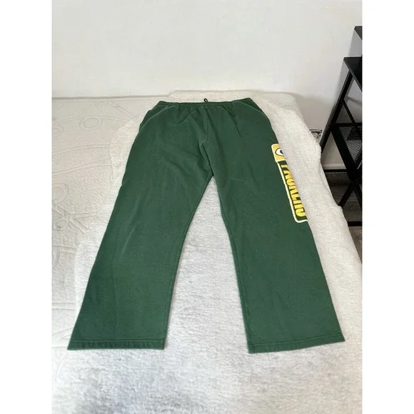 NFL Greenbay Packers Men's Green Joggers Size XL Sweatpants