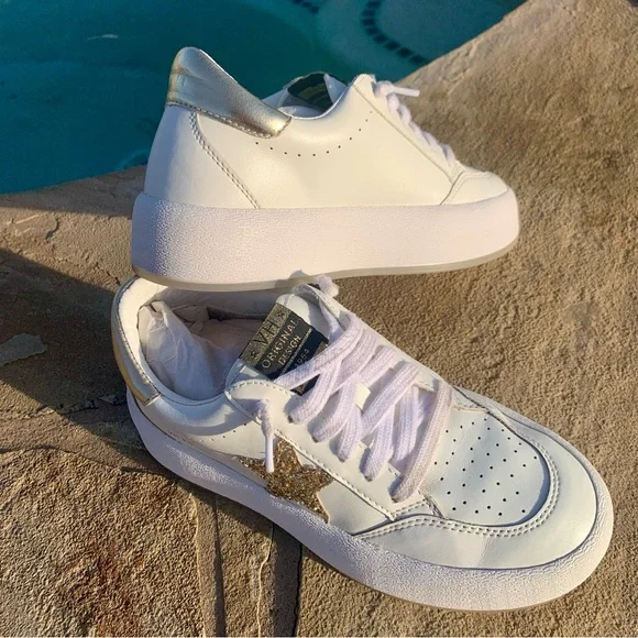 Vintage Havana Women's Ream Glitter Sneakers, 8.5