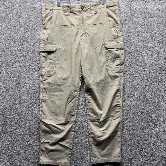 Propper Kinetic Tactical Water Resistant‎ Ripstop Khaki Pants F5294 38X34 EUC