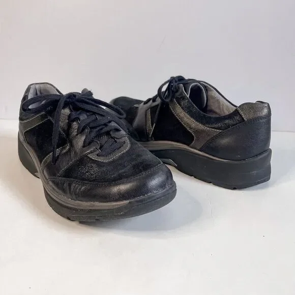 Aravon Pyper Ubal Black Sneakers Size 9.5