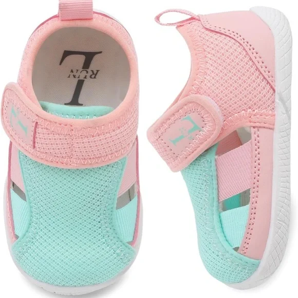 Trendy Kids Water Shoes in Pink and Aqua