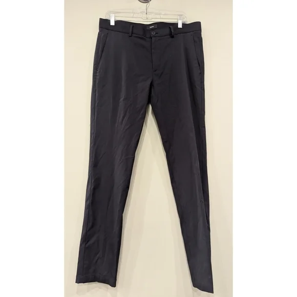 Theory Navy Blue Straight Leg Pants Size 33