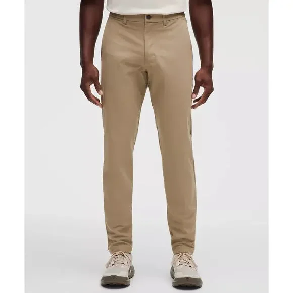 Lululemon ABC Slim-Fit Trouser 38 x 34 Oakwood tan $128 MP13