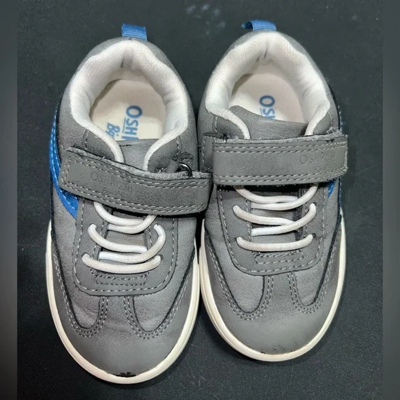 OshKosh B'gosh Kids Sneakers in Gray and Blue‎ toddler size 5 shoes