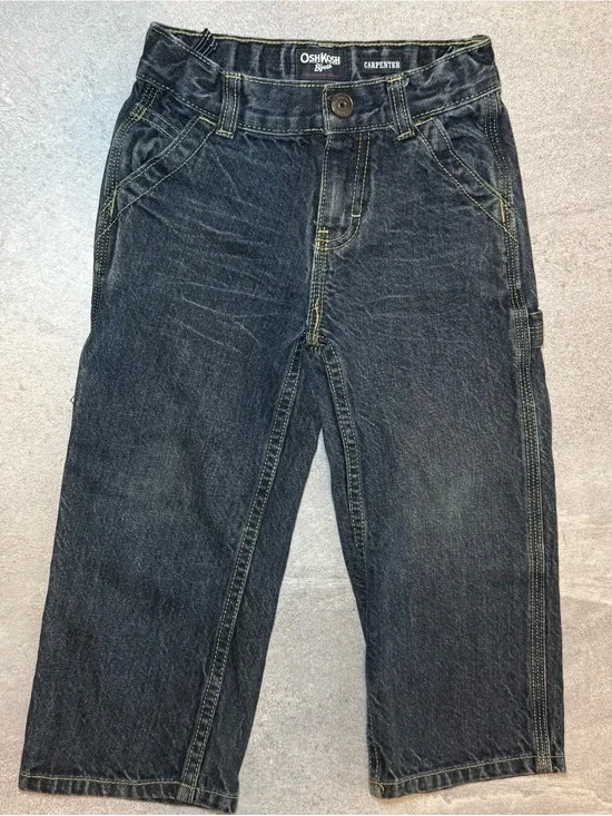 OshKosh B'gosh Dark Blue Relaxed Carpenter Jeans