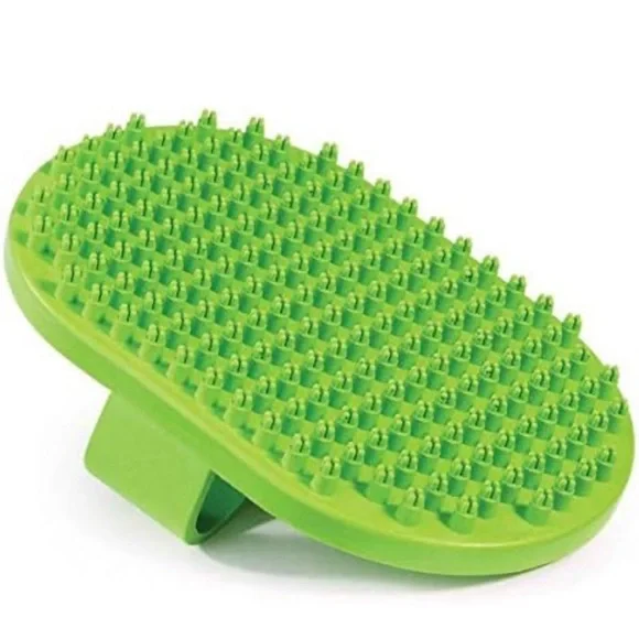 Ergonomic Curry Brushes for Dog Cat & Pet Grooming Tool