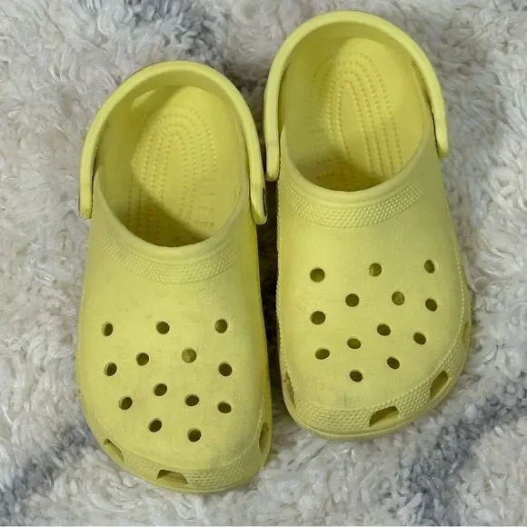 CROCS Kids Yellow Water Shoes
