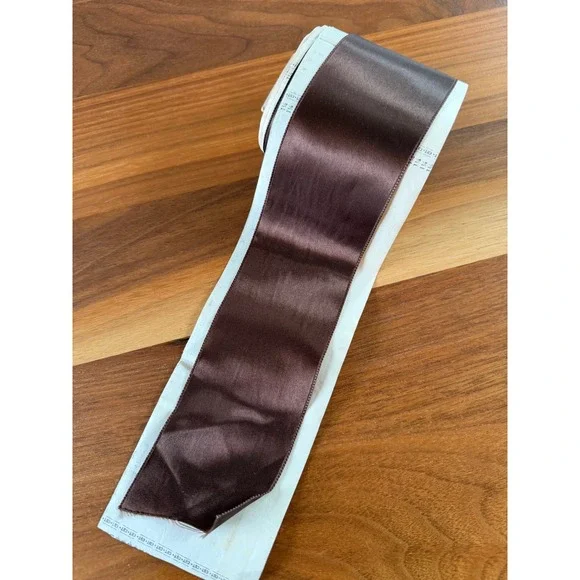 VTG Brown Satin 2.25