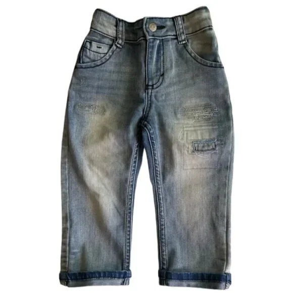 OshKosh B'Gosh Toddler Distressed Denim Jeans Size 18M