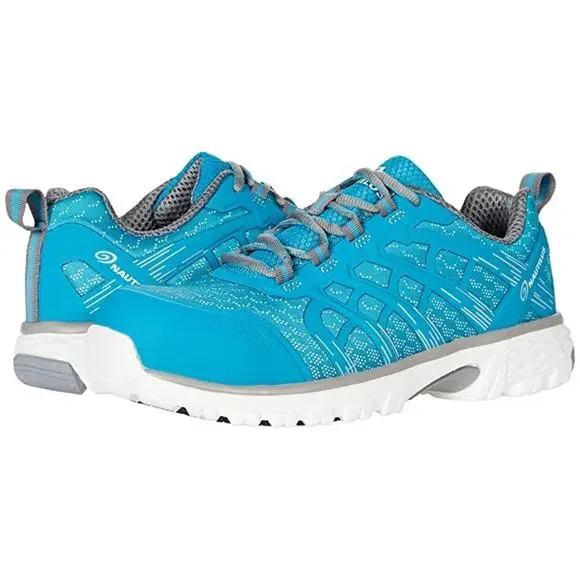 Nautilus Safety Footwear Womens Stratus CT Work Sneakers US 5 M EU 36 Blue EUC