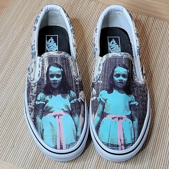 Vans X The Shining Twins Classic Slip On sz5