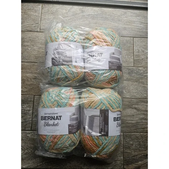 4 BERNAT BLANKET SAILORS DELIGHT
