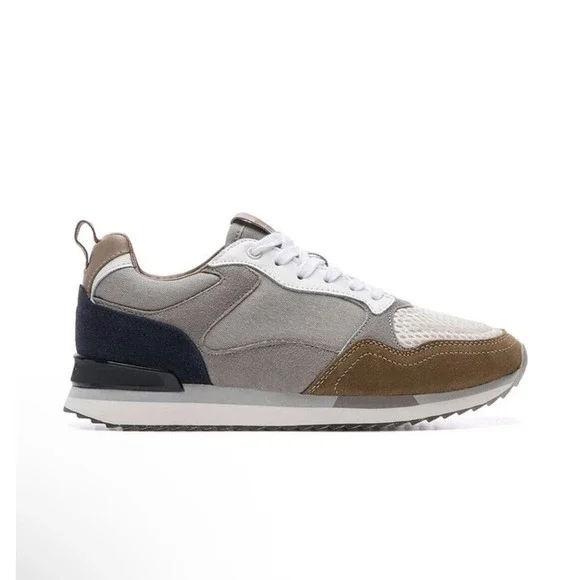 HOFF Royal Mile City Collection Sneakers Brown Grey‎ Navy Women 8 EUR 39 2016048