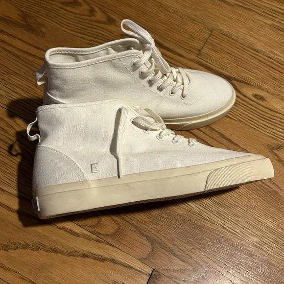 Everlane Forever High Top‎ Sneaker - Ecru