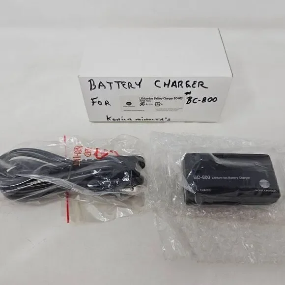 KONICA MINOLTA BC-800 BATTERY CHARGER DIMAGE DIGITAL CAMERA X SERIES NP-700 NEW