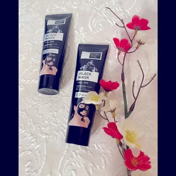 🛍Beauty Care Black Mask Charcoal infuse Peel -off Mask set of 2 1.7 OZ (50ml)