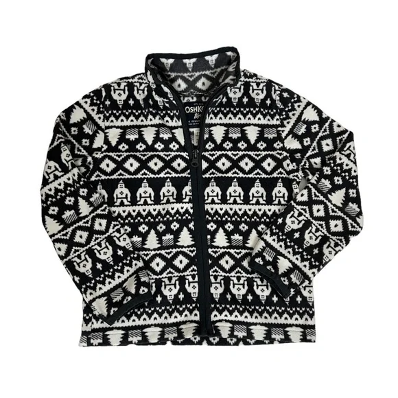 OshKosh B'Gosh Toddler’s Full-Zip Fleece Pullover