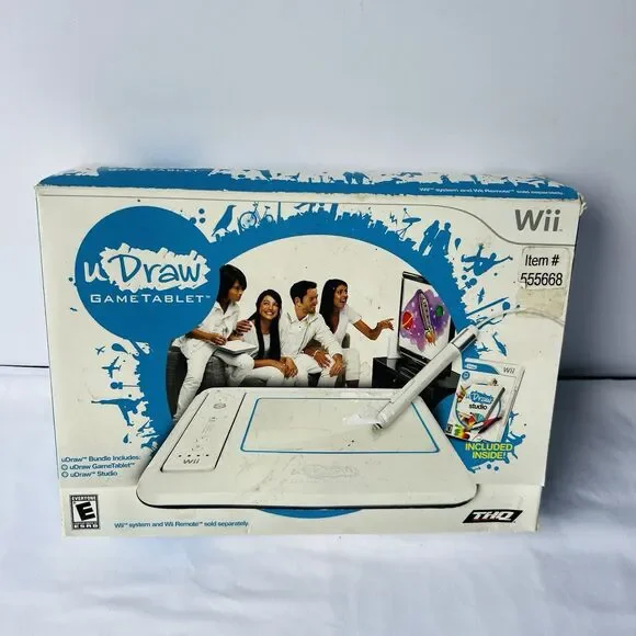 Nintendo Wii uDraw Game Tablet w/ Pen ONLY Item # 555668