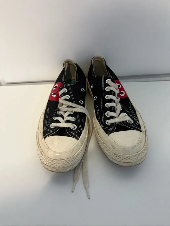 Comms des Garcons Play x Converse Chuck Taylor Women’s Size 7