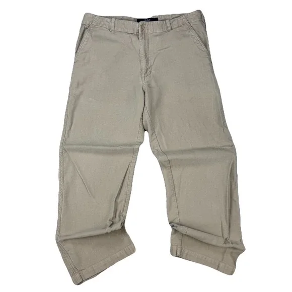 Vintage Y2K Gap Loose Fit Khaki Pants 35x30 Beige Chino Straight Casual Baggy‎