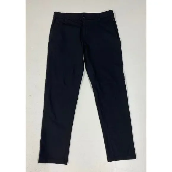 Men Lululemon Commission Classic performance chino pants slacks, 31x29