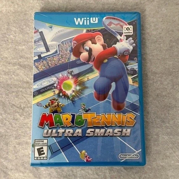 Mario Tennis Ultra Smash Nintendo Wii U 2015 New Factory Sealed Mint Condition