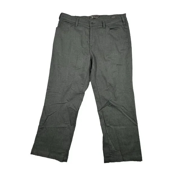 34 Heritage Pants Mens Size‎ 38x34 Dark Gray Charisma Straight Stretch Trousers