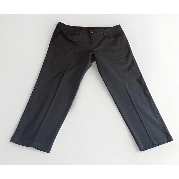 Lululemon Pants‎ Mens 40x27 Black Commission Classic Warpstreme Athleisure EUC
