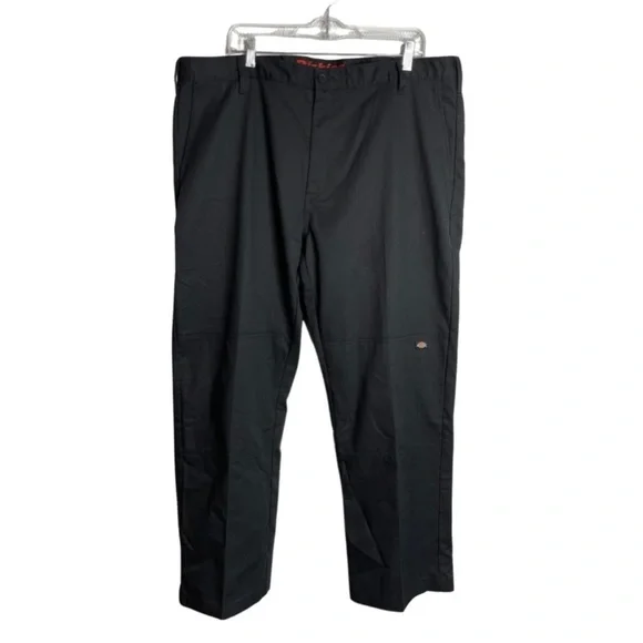 Dickies Men Flexible and durable, style P374716 Black work pants 40X30