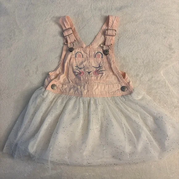 3 for $25! OshKosh B'gosh Light Pink and White Toddler Dress, 2T‎