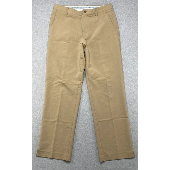 Foot Joy Pants Men 35x34* (34x32) Beige Golf Stretch Casual Preppy‎ Activewear