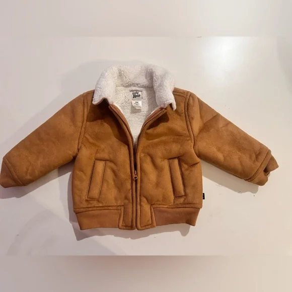 OshKosh‎ B'gosh Brown Sherpa-Lined Jacket