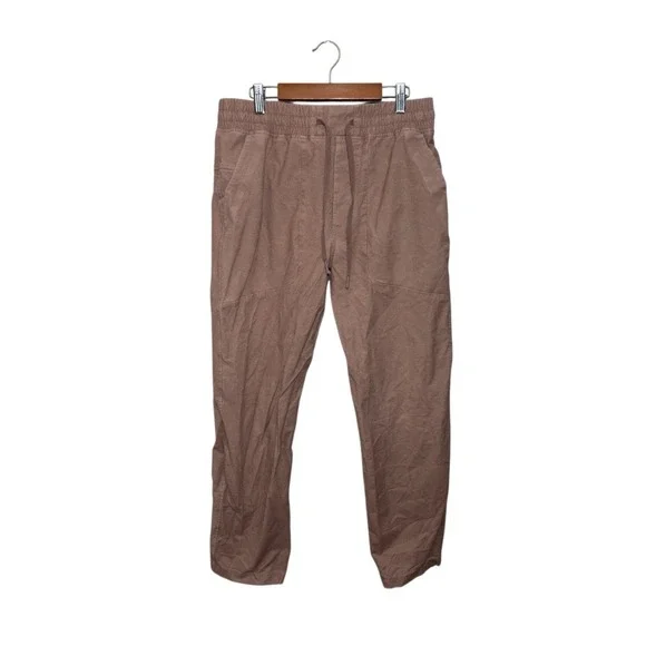 Lululemon ABC Jogger‎ Men's Medium Drawstring Athleisure Cotton Blend Earth Clay