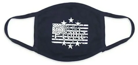 We the People 100% Cotton Face Mask