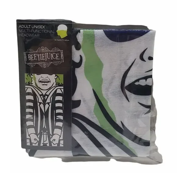 Beetlejuice Multi Functional Head Wear * Face Mask