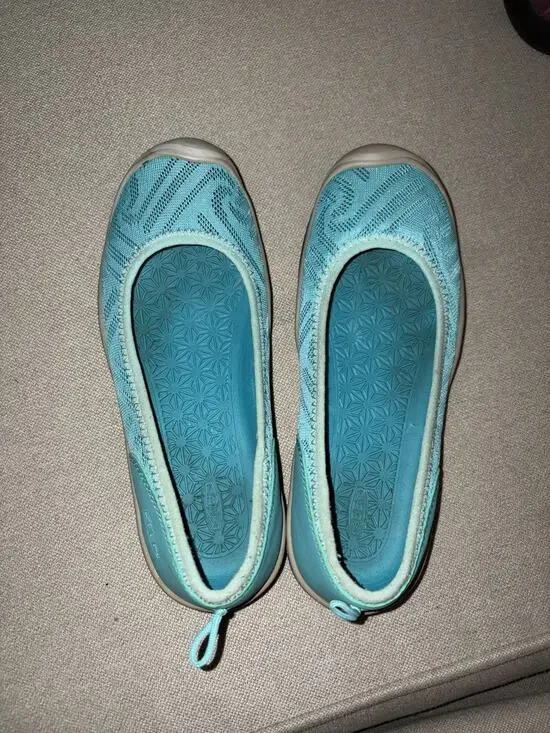 KEEN Women’s Blue Slip-On Breathable Mesh Casual Flats US 2 EU 34