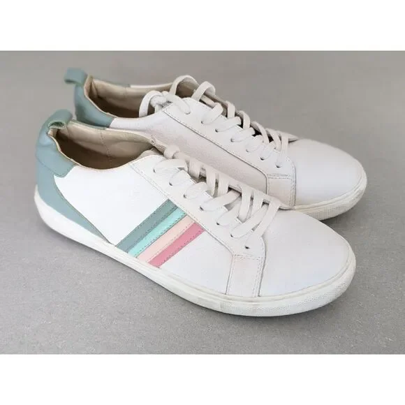 Piper Finn Rainbow Low Top‎ Adult Women's Size 6 Sneakers Shoes