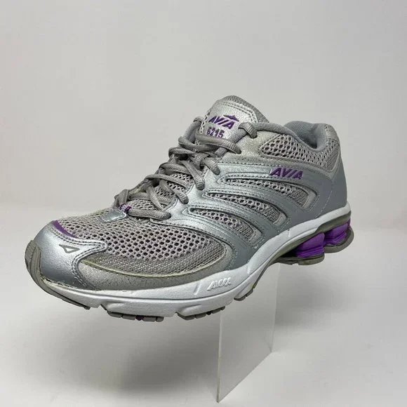 Avia Women's Model 6215 Sneaker Sz 8 1/2 Silver‎