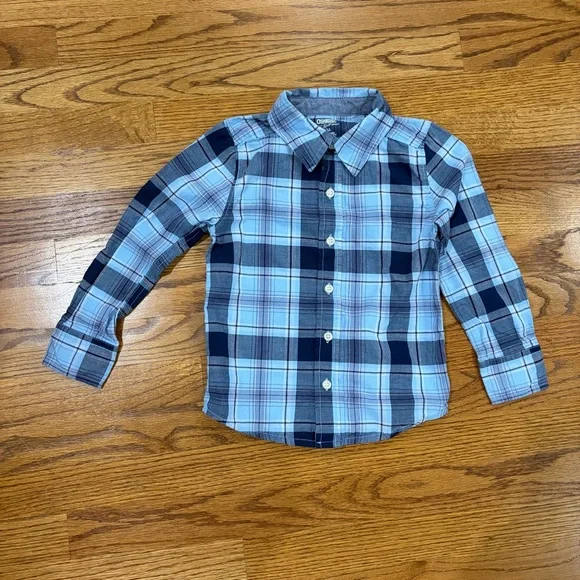 OshKosh Plaid Button Down Shirt
