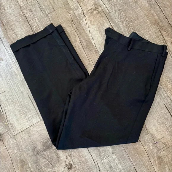 Roundtree & Yorke Men’s Black Easy‎ Care Slacks – Size 38 x 36