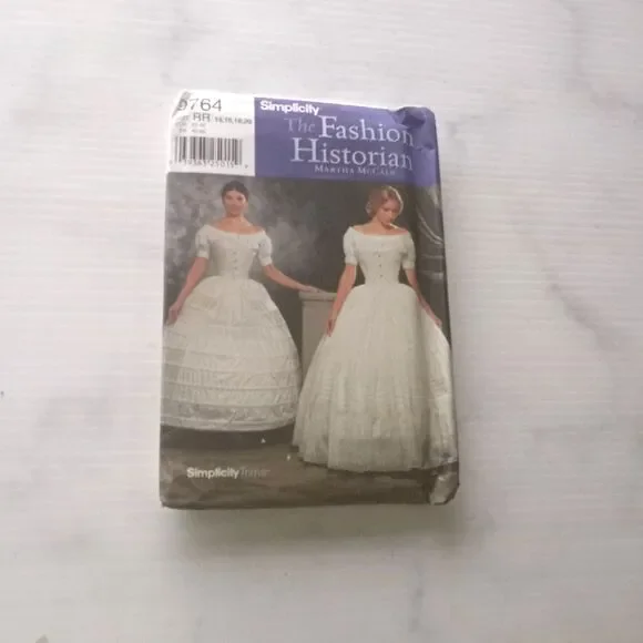 Simplicity 9764 RR Sewing Pattern Misses Costumes Petticoat 14-20 New Old Stock