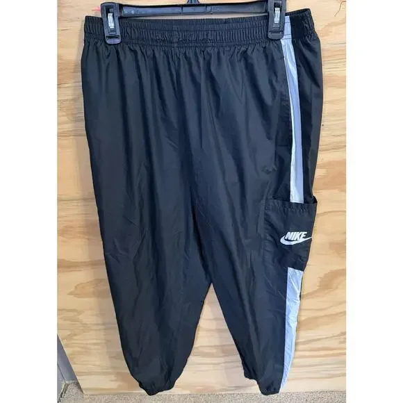 Men's Nike Pants Large Jogger Track Athletic Windbreaker Athleisure‎