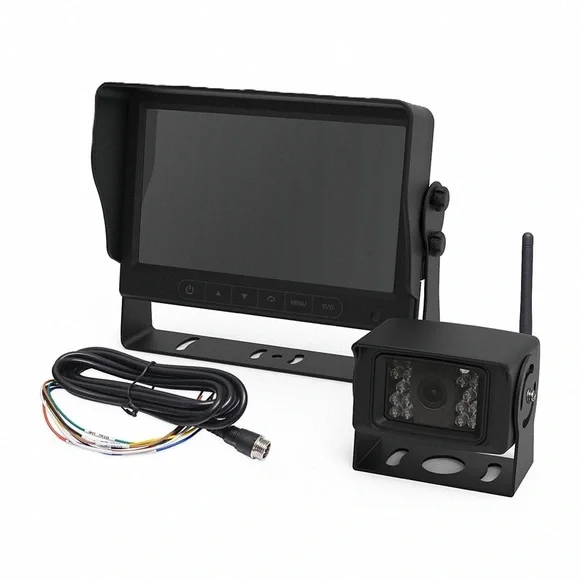 Ecco K7000B‎ Dashboard Video Camera Kit 7 Inch Lcd Monitor And Camera Kit
