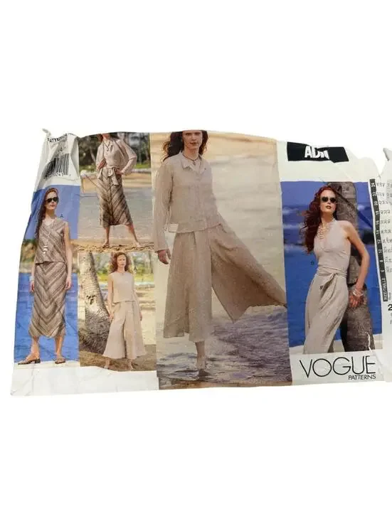 Vintage Vogue by Adri Y2K Beachy Boho Sewing Pattern 2545 Size: 12-14-16