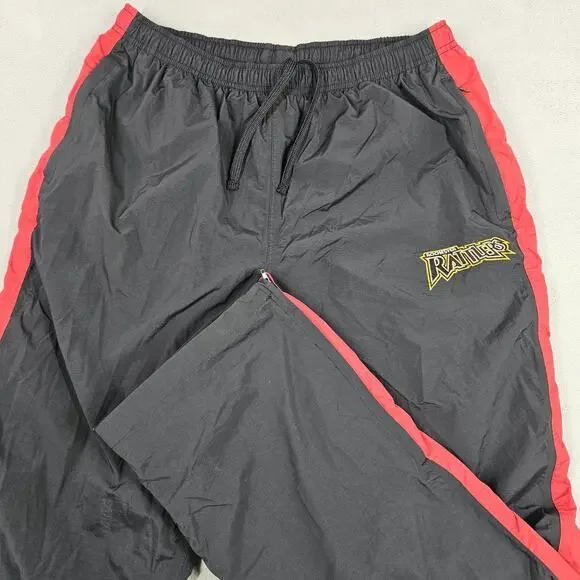 Vintage Rochester Rattlers Track Pants Men’s M New Balance Black MLL Y2K